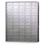 View Rear Loading 60-Door Horizontal Private Mailbox